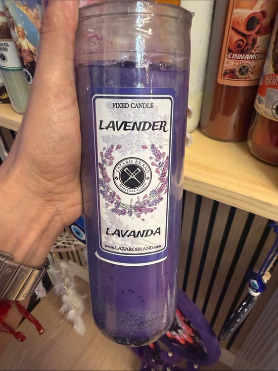 Other - Lavender Fixed Candle - Purple